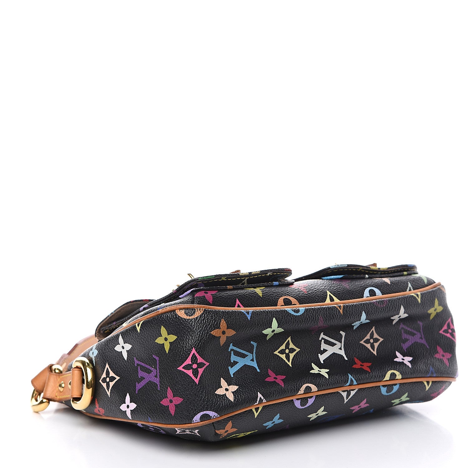 Louis Vuitton Monogram Multicolor Lodge PM Black 3 of 16
