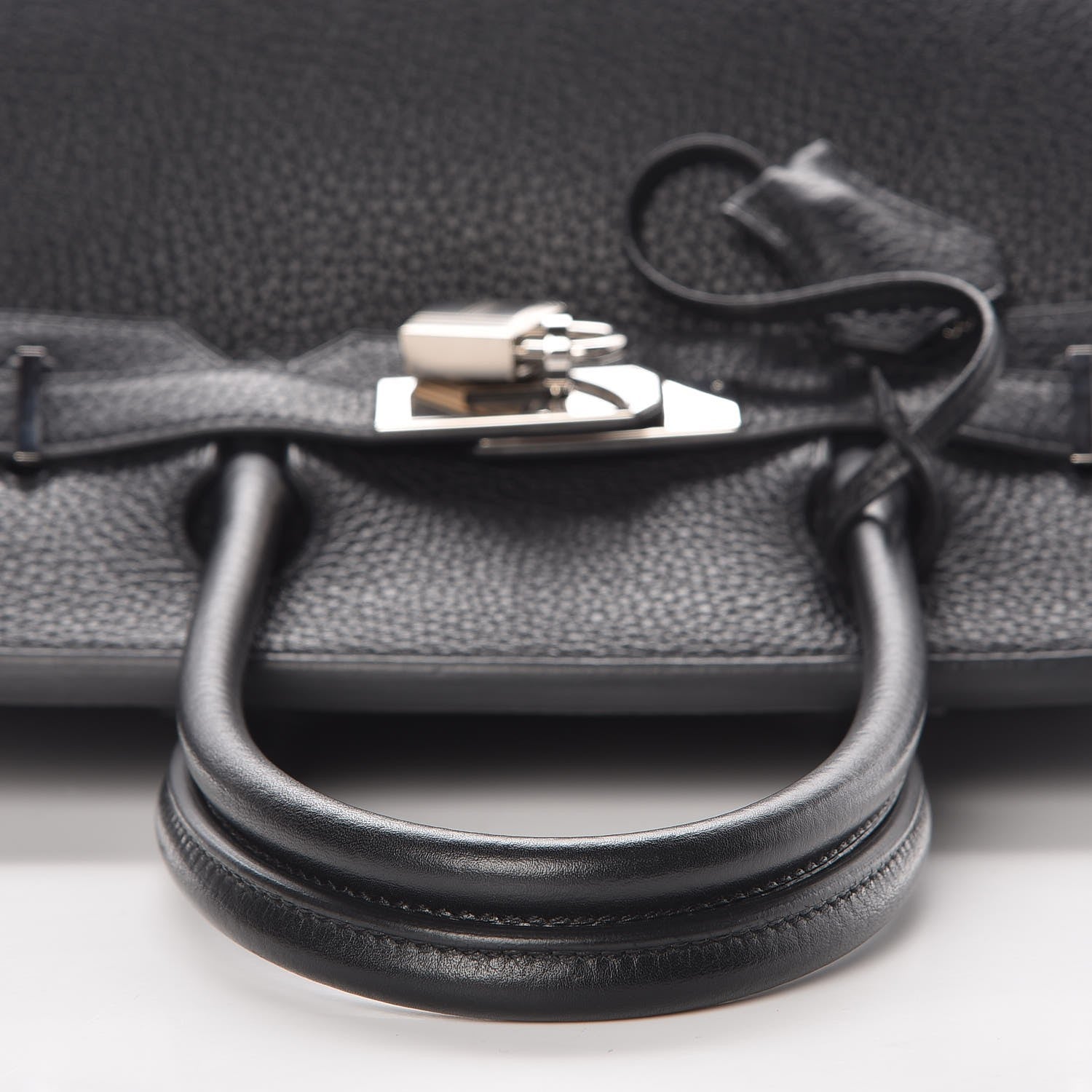 Hermes Taurillon Clemence Birkin 30 Black 41 of 70