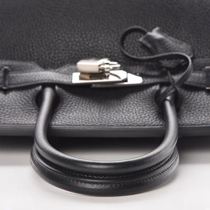 Hermes Taurillon Clemence Birkin 30 Black 41 of 70