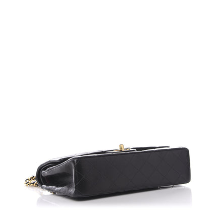 Chanel Lambskin Quilted Medium Double Flap Black 3 of 9