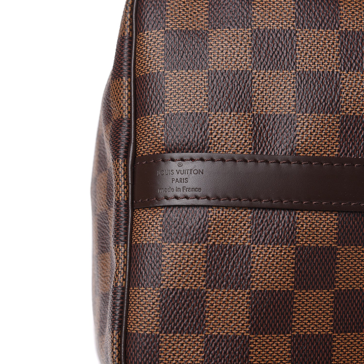 Louis Vuitton Damier Ebene Speedy Bandouliere 30 9 of 10