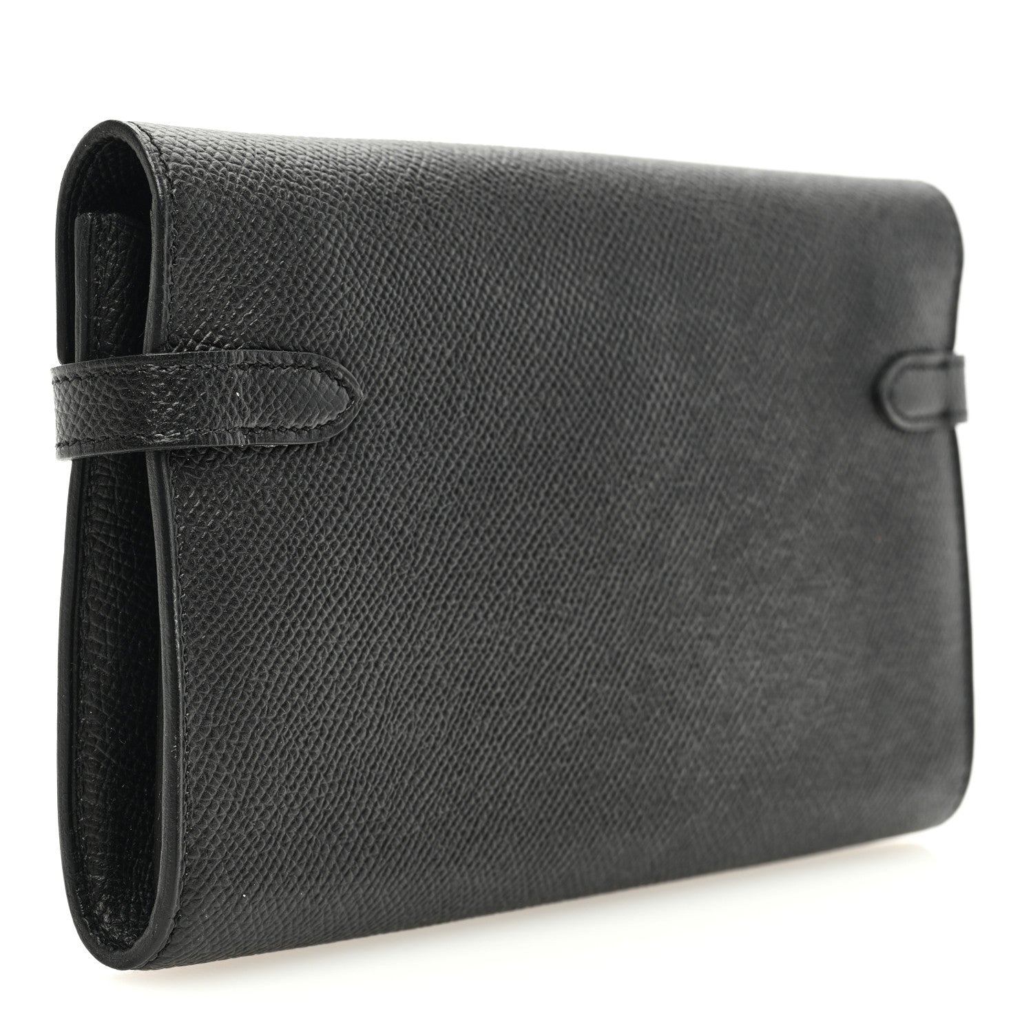 Hermes Epsom Kelly Longue Wallet Black 3 of 7
