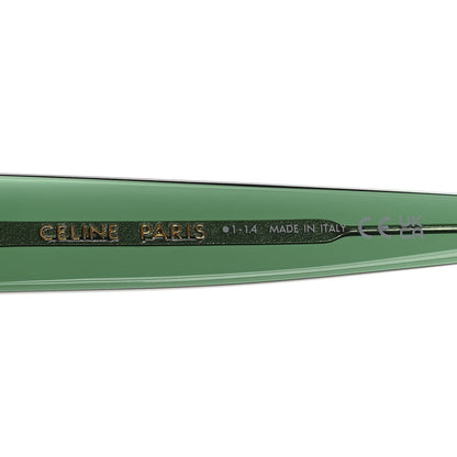 Celine Acetate Rectangular Sunglasses CL40267U Green 5 of 7