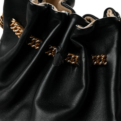 Stella McCartney Eco Alter Nappa Small Noma Soft Bucket Bag Black 8 of 9