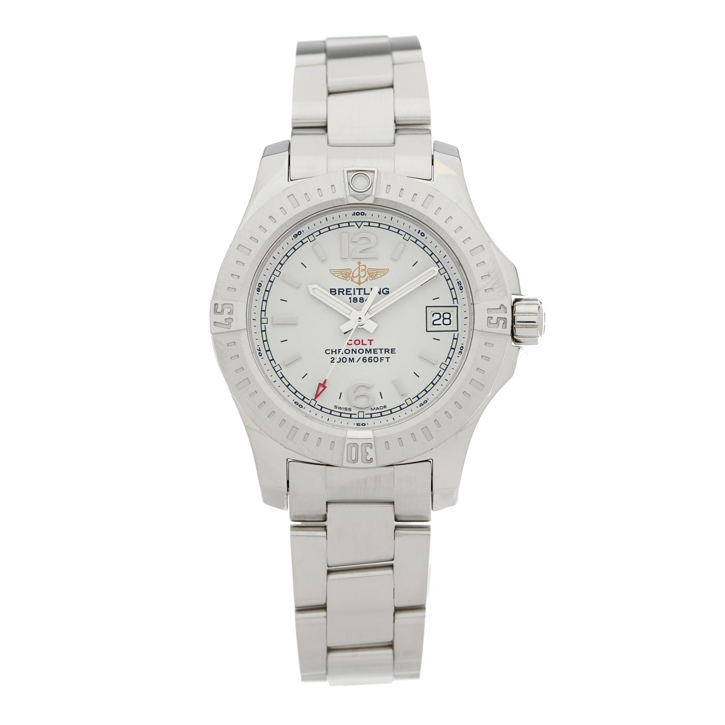 Stainless Steel 33mm Colt Lady Quartz Watch Silver A77388