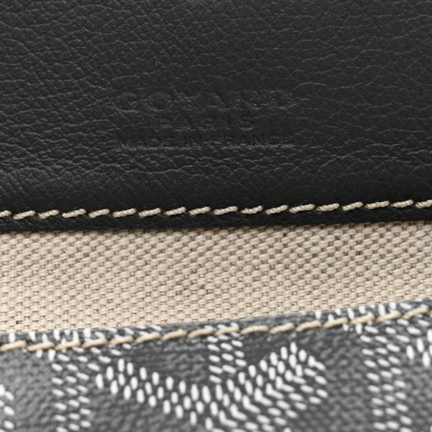 Goyardine Pouch Grey