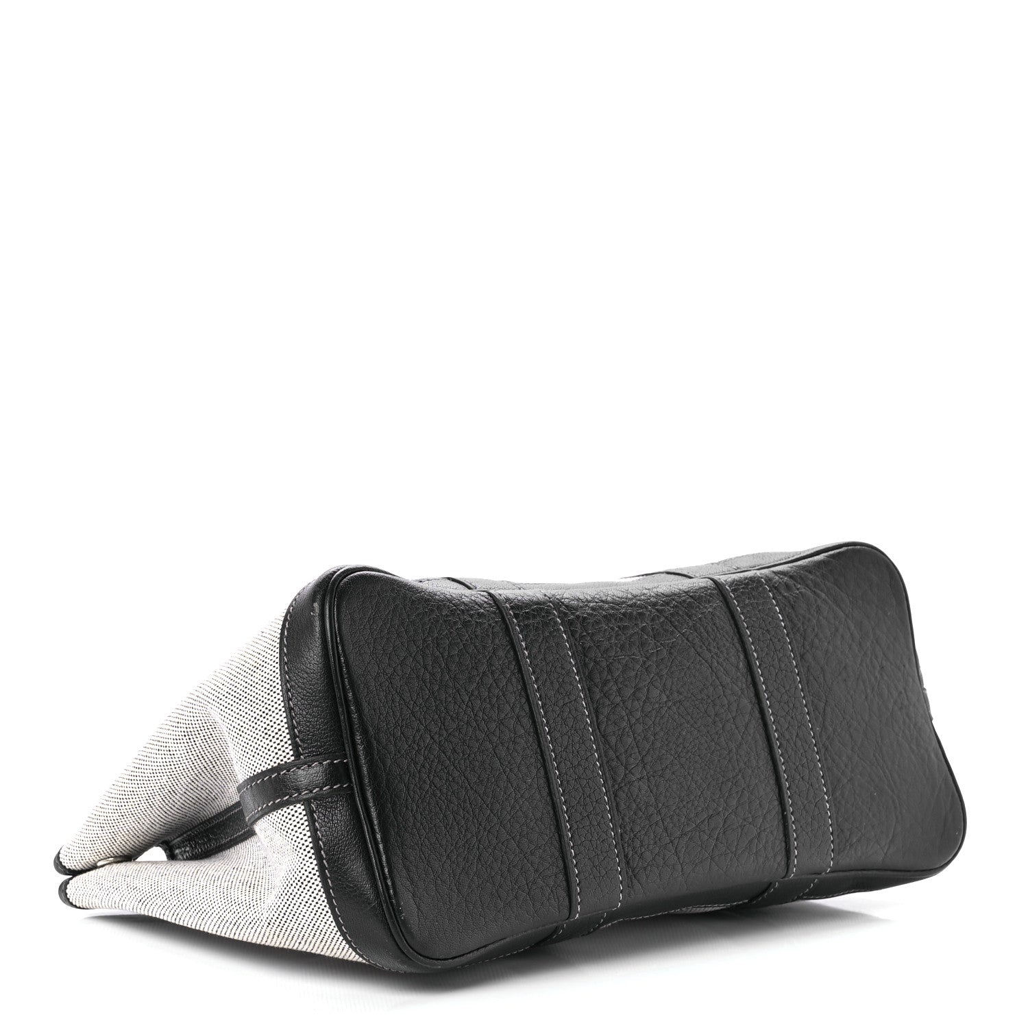 Hermes Twill D H Negonda Garden Party 30 TPM Ecru Black 4 of 9