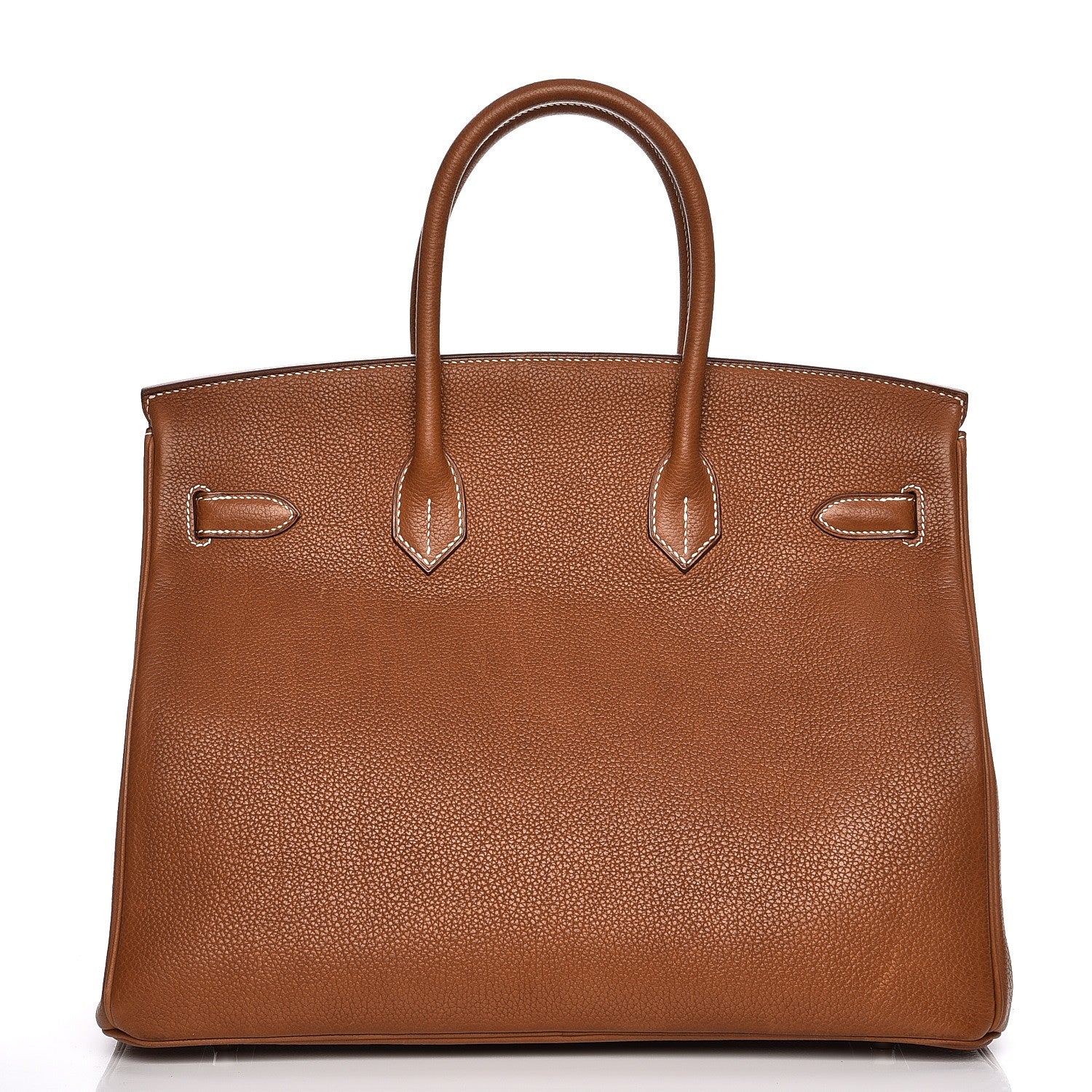 Hermes Natural Barenia Faubourg Birkin 35 Fauve 37 of 38