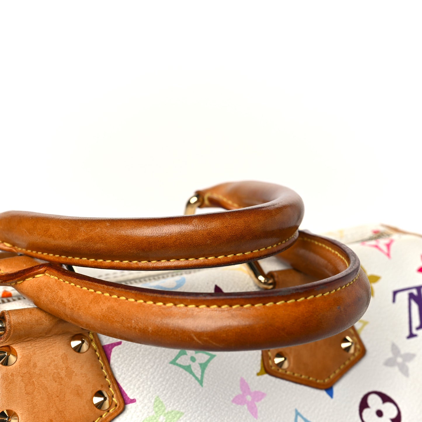 Monogram Multicolor Speedy 30 White