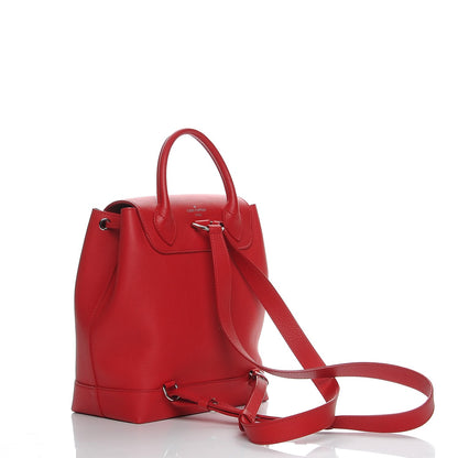 Louis Vuitton Soft Calfskin Lockme Backpack Rubis 3 of 7