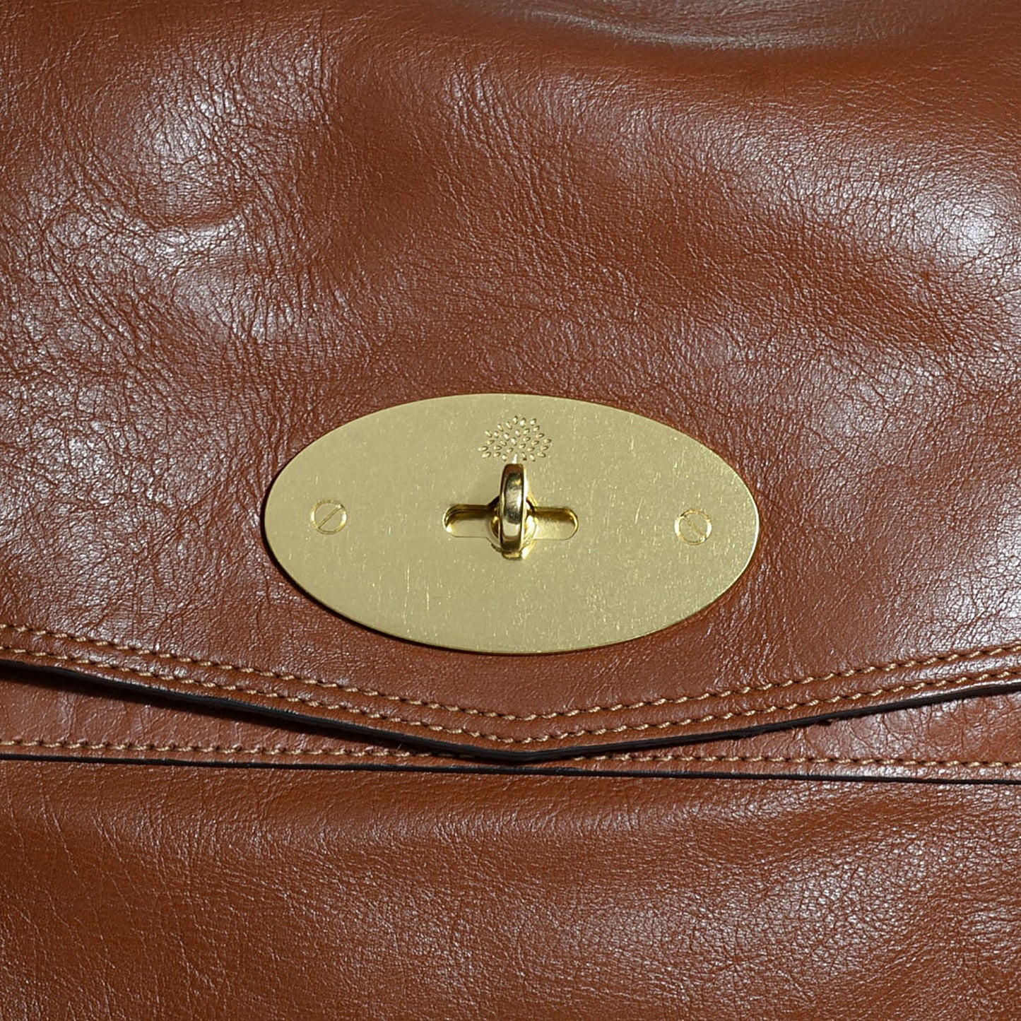 Soft Buffalo Leather Oversized Alexa Oak
