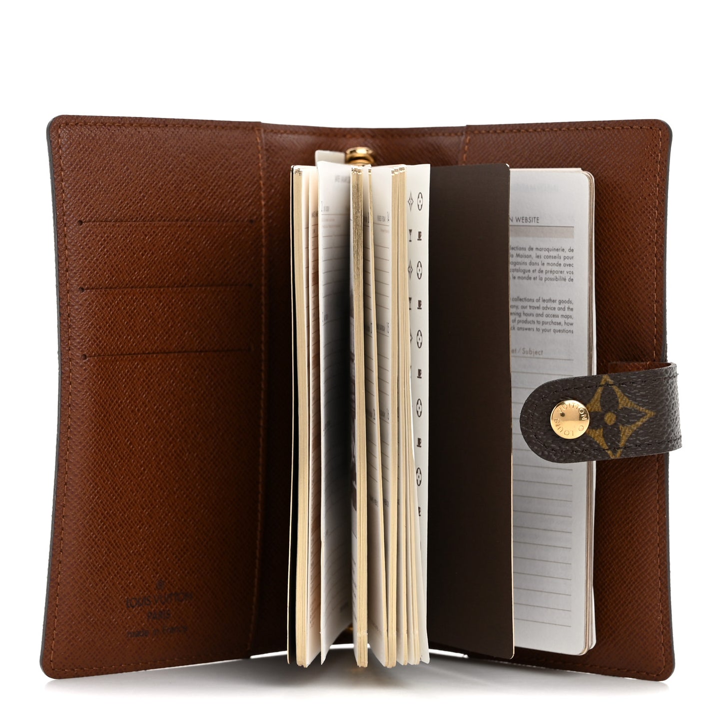 Monogram Small Ring Agenda Cover