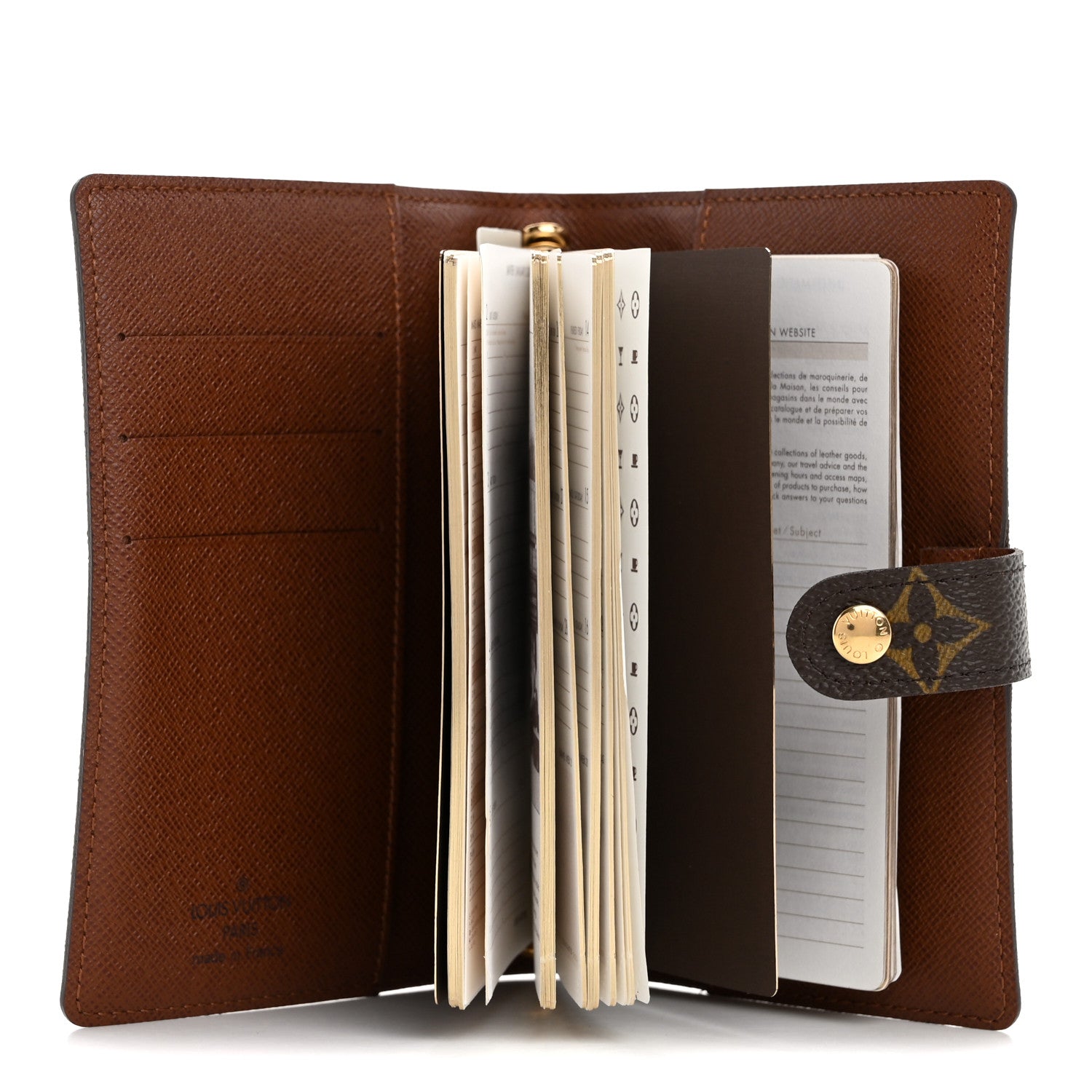 Louis Vuitton Monogram Small Ring Agenda Cover 8 of 9