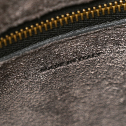Celine Soft Grained Calfskin Sangle Bucket Bag Kohl 7 of 10