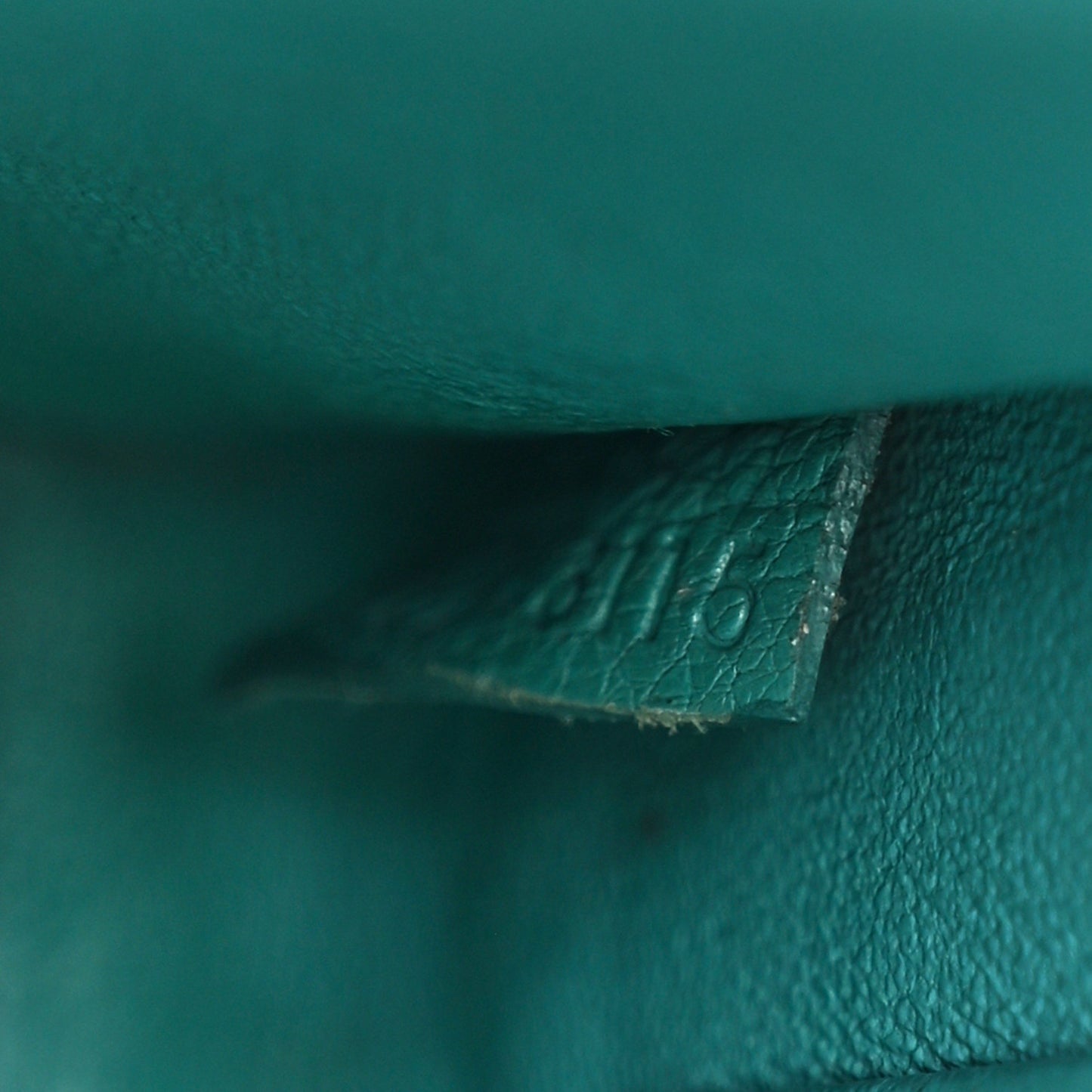 Drummed Calfskin Nano Luggage
