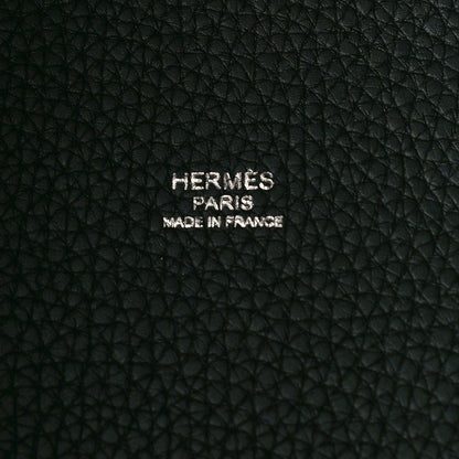 Hermes Taurillon Clemence Picotin Lock 22 MM Black 6 of 11