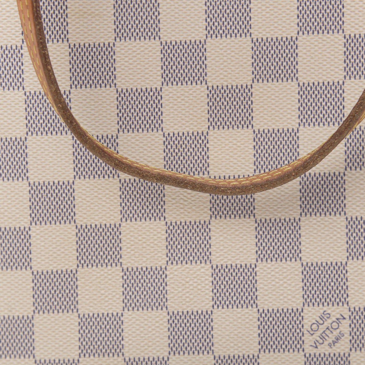 Damier Azur Neo Neverfull MM Rose Ballerine