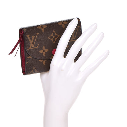Louis Vuitton Monogram Rosalie Coin Purse Fuchsia 2 of 7