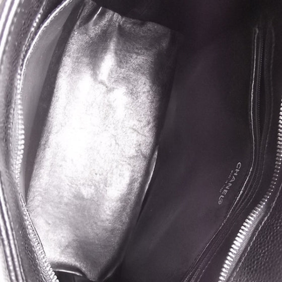Chanel Caviar Medallion Tote Black 9 of 12