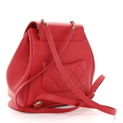 Chanel Caviar Quilted Business Affinity Backpack Red 3 of 9