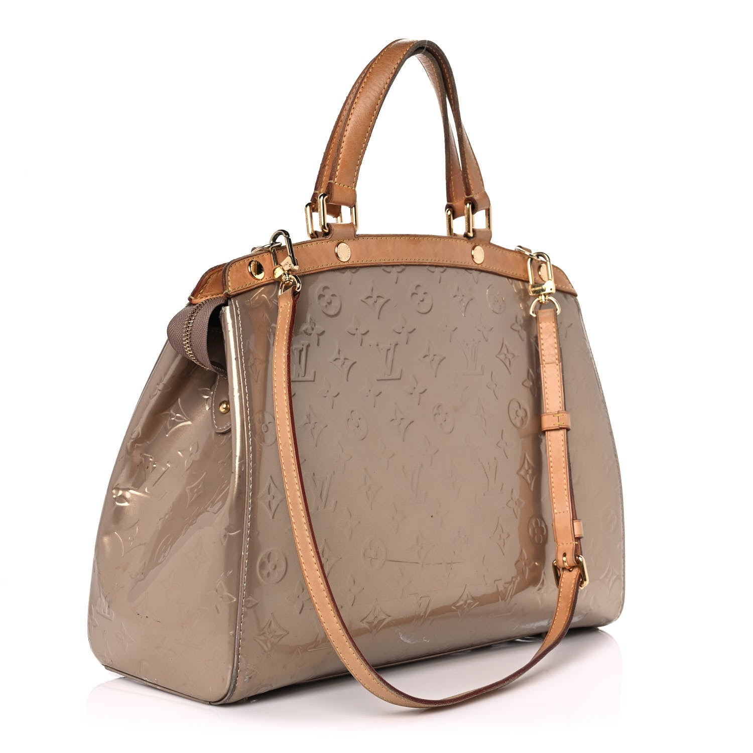 Louis Vuitton Vernis Brea MM Beige Poudre 3 of 14