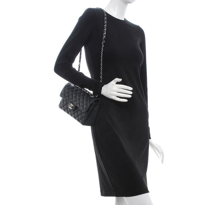 Chanel Caviar Quilted Small Double Flap Black 2 of 9