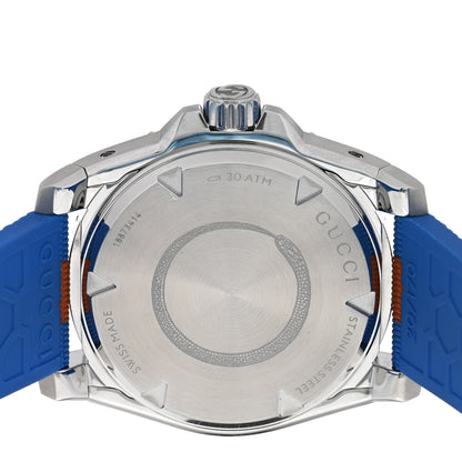 Gucci Stainless Steel Fabric 40mm Dive Automatic Watch Grey 4 of 5