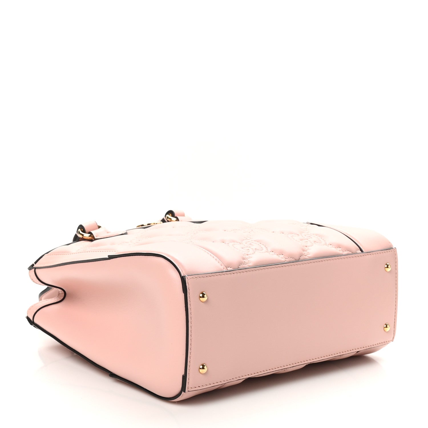 Gucci Calfskin GG Matelasse Mini Top Handle Bag Perfect Pink 4 of 11