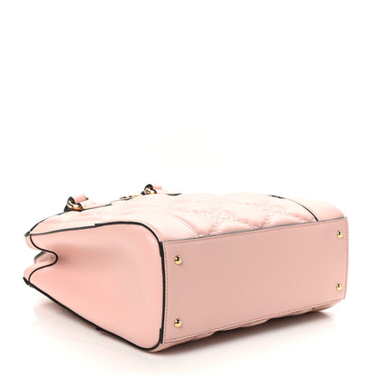 Gucci Calfskin GG Matelasse Mini Top Handle Bag Perfect Pink 4 of 11