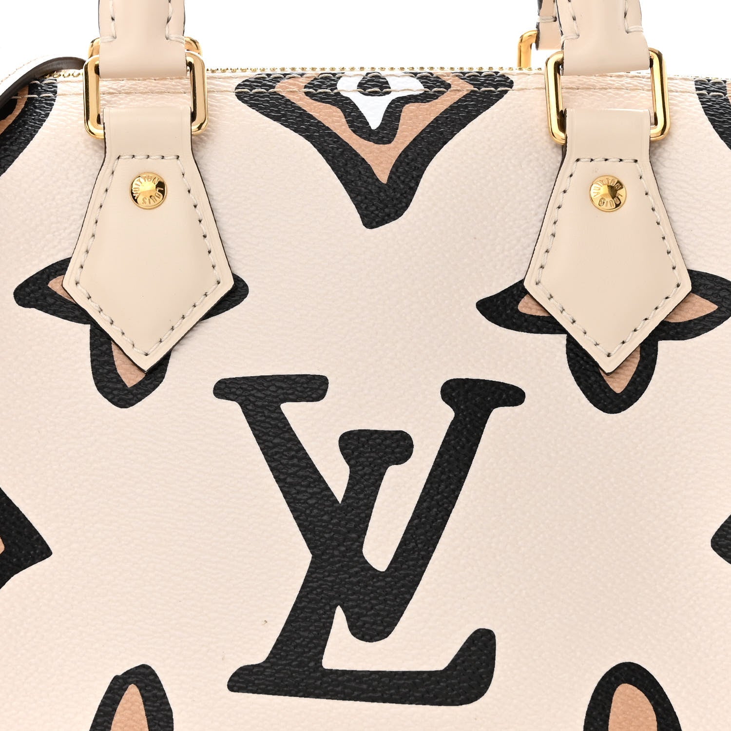 Louis Vuitton Monogram Giant Wild At Heart Speedy Bandouliere 25 Creme 7 of 10