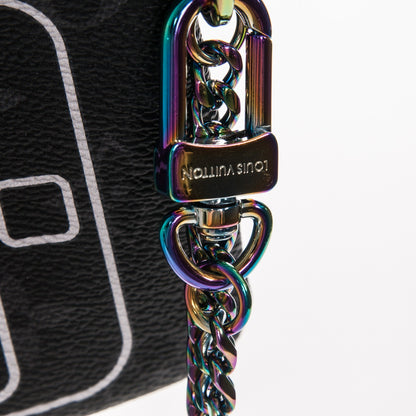 Louis Vuitton Monogram Eclipse Flash Fragment IPhone Pouch 8 of 8