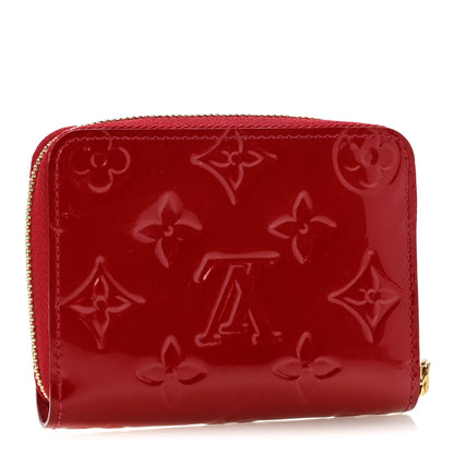 Louis Vuitton Vernis Zippy Coin Purse Pomme D'Amour 3 of 10