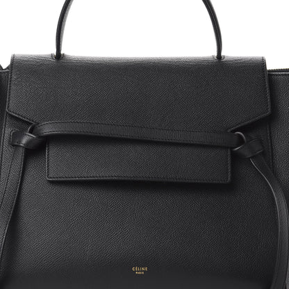 Celine Grained Calfskin Mini Belt Bag Black 10 of 10