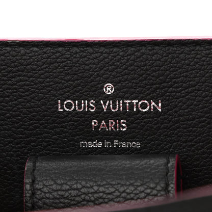 Louis Vuitton Calfskin Lockme Bucket Black 6 of 11