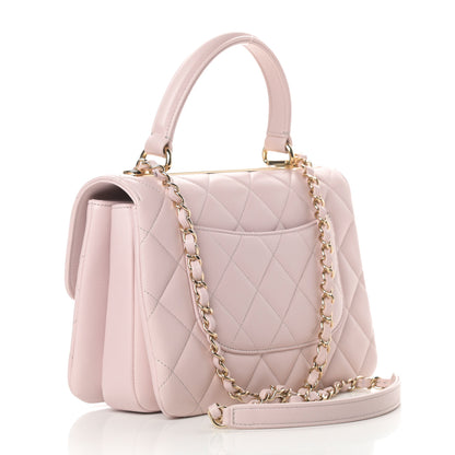 Chanel Lambskin Quilted Small Trendy CC Flap Dual Handle Bag Lilac 3 of 11