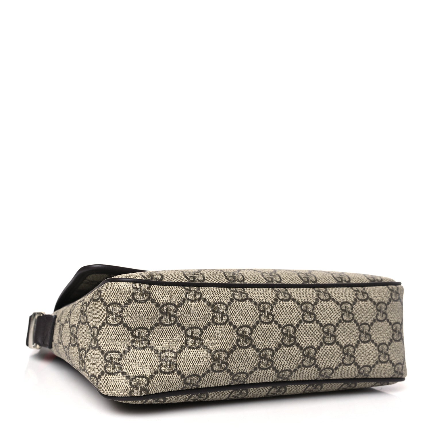 Gucci GG Supreme Monogram Web Childrens Crossbody Bag Beige Black 4 of 9
