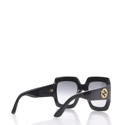 Gucci Acetate Square Frame Sunglasses GG0053S Black 3 of 8