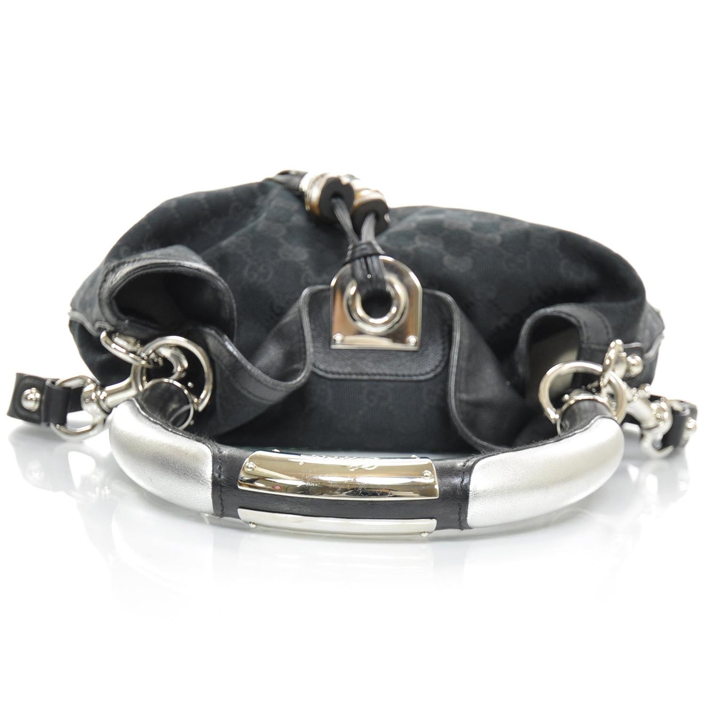 Monogram Medium Indy Hobo Black