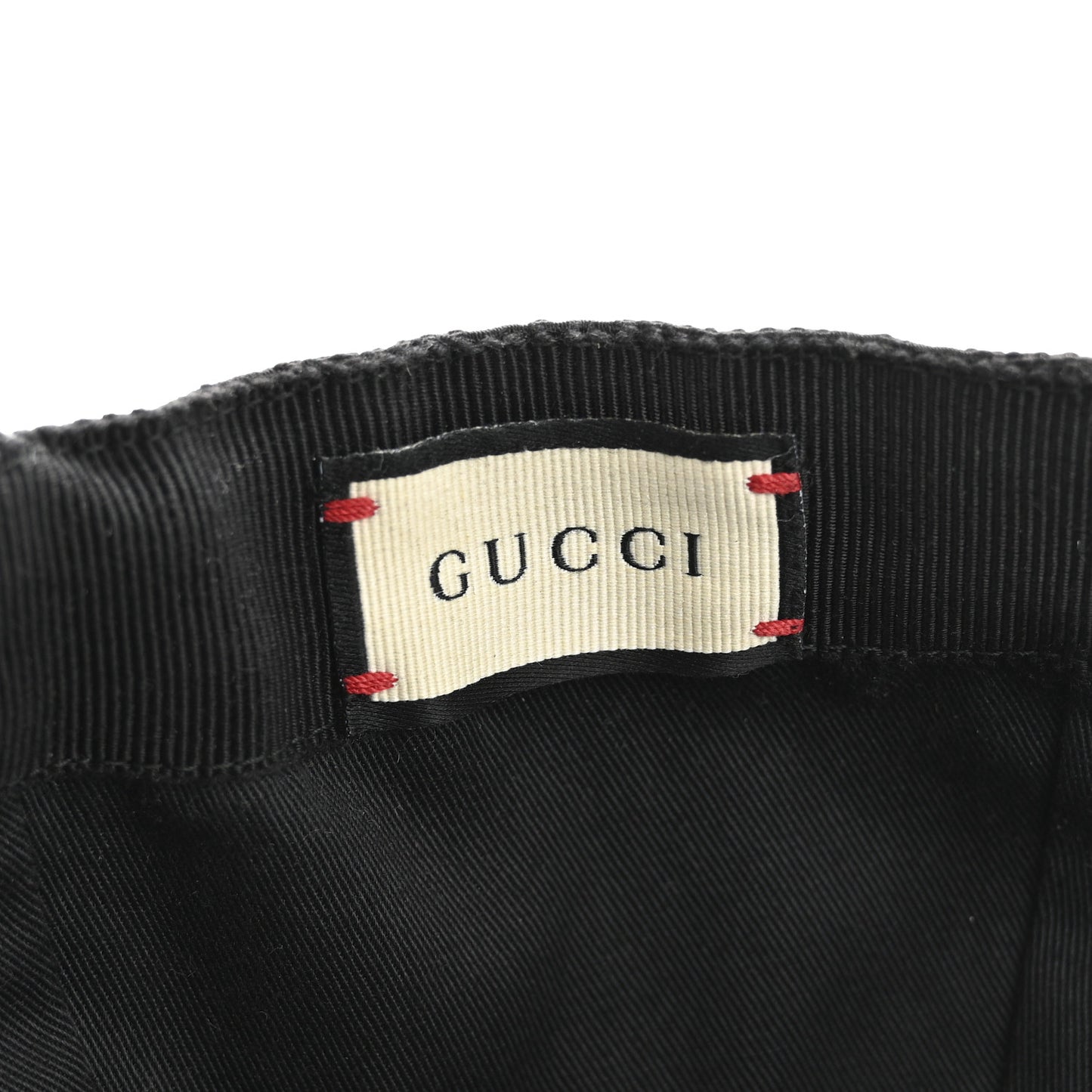 Monogram Web Baseball Hat L Black