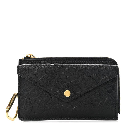 Louis Vuitton Empreinte Recto Verso Card Holder Black 1 of 7