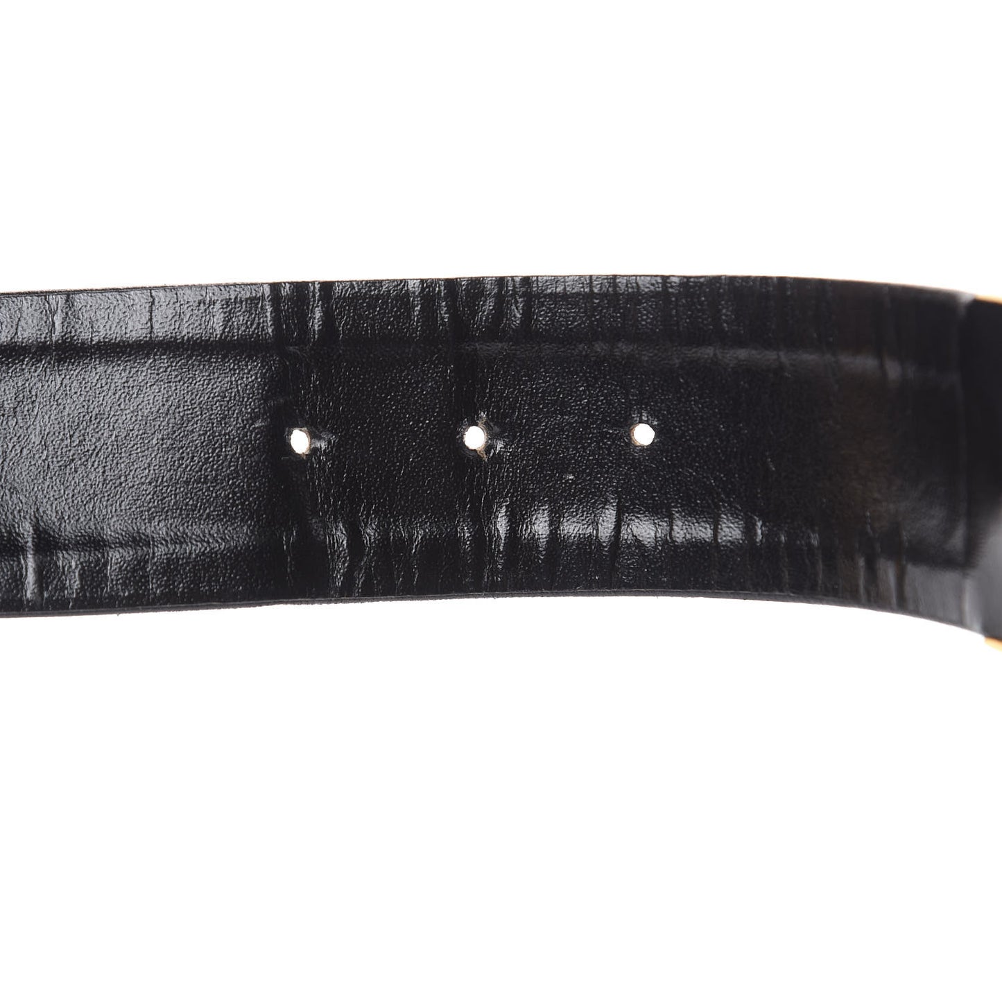 Lambskin Chain Belt 75 30 Black