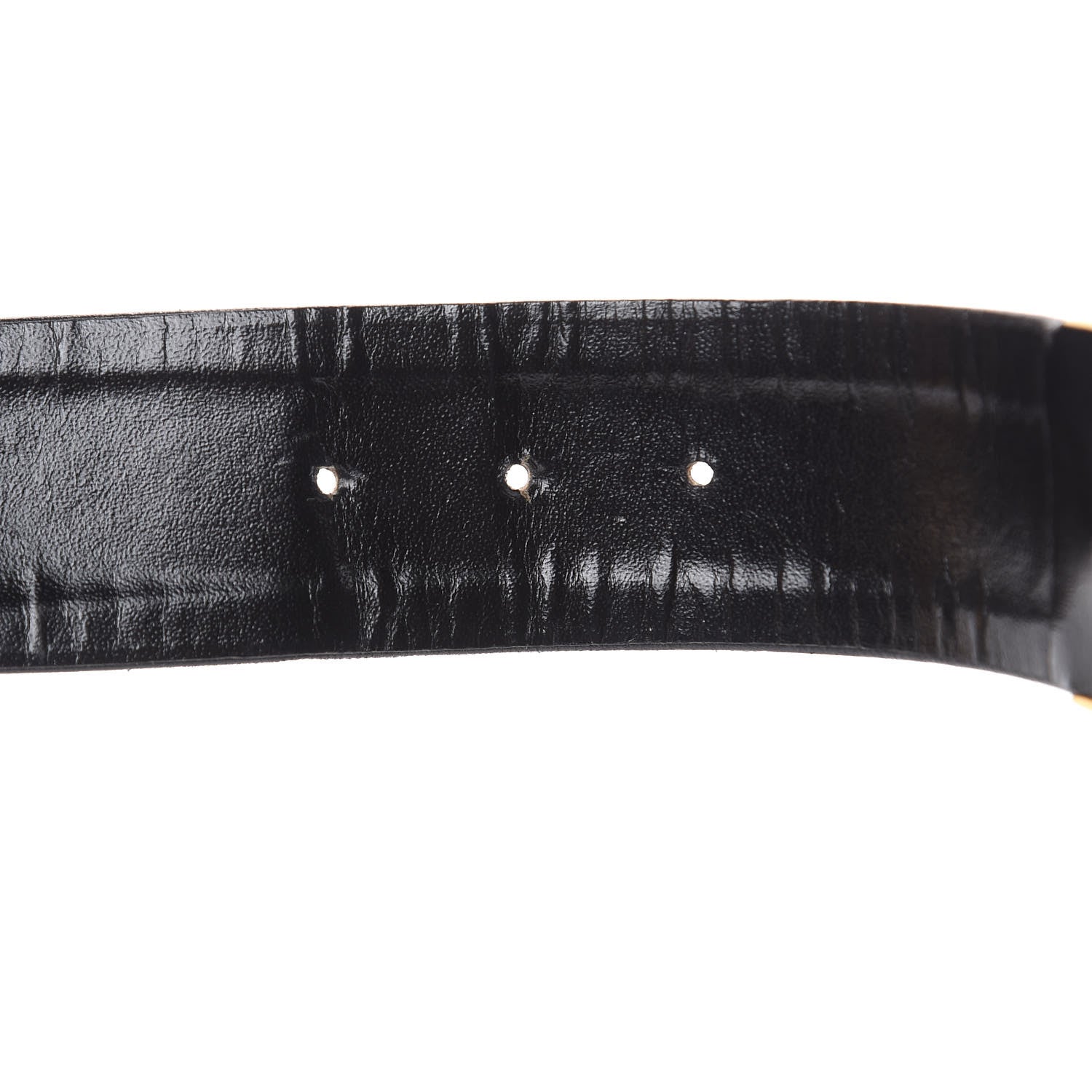 Chanel Lambskin Chain Belt 75 30 Black 6 of 6