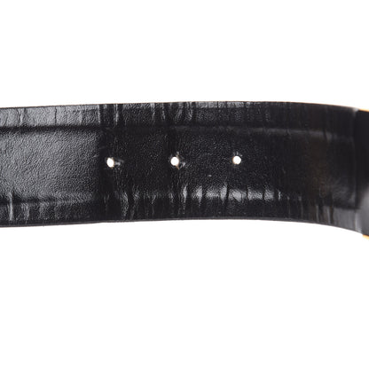 Chanel Lambskin Chain Belt 75 30 Black 6 of 6