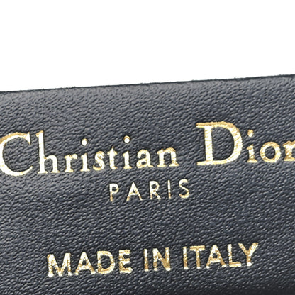 Christian Dior Calfskin 30 Montaigne Reversible Belt 75 30 Black Multicolor 3 of 5