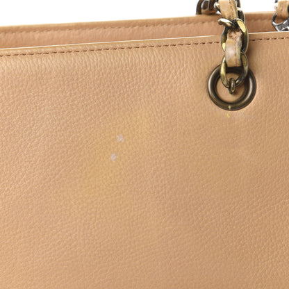Chanel Calfskin Shopping Tote Beige 16 of 23