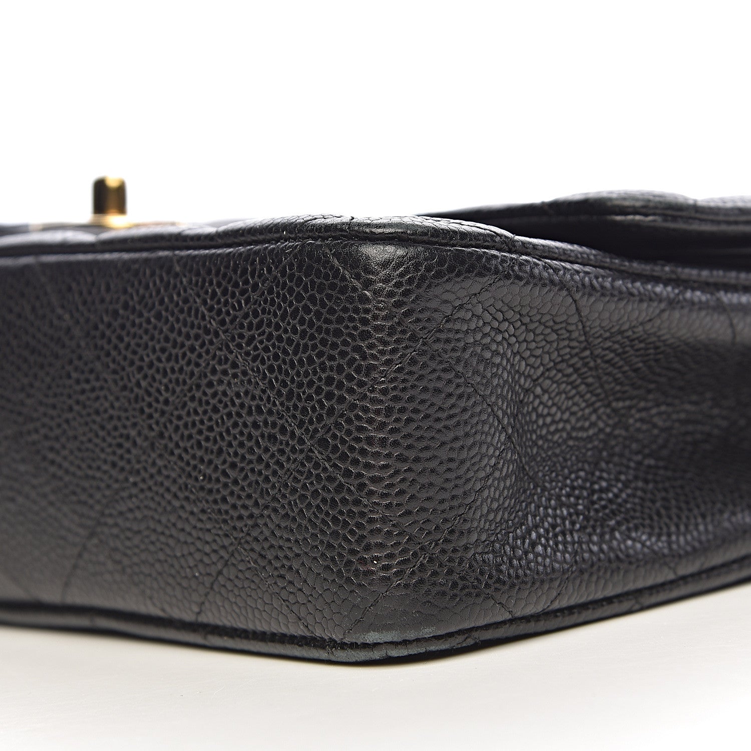 Chanel Caviar Quilted Medium Double Flap Black 16 of 17