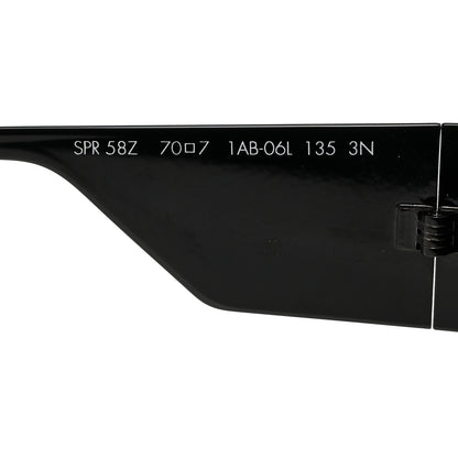 Prada Acetate Symbole Sunglasses SPR 58Z Black 5 of 7