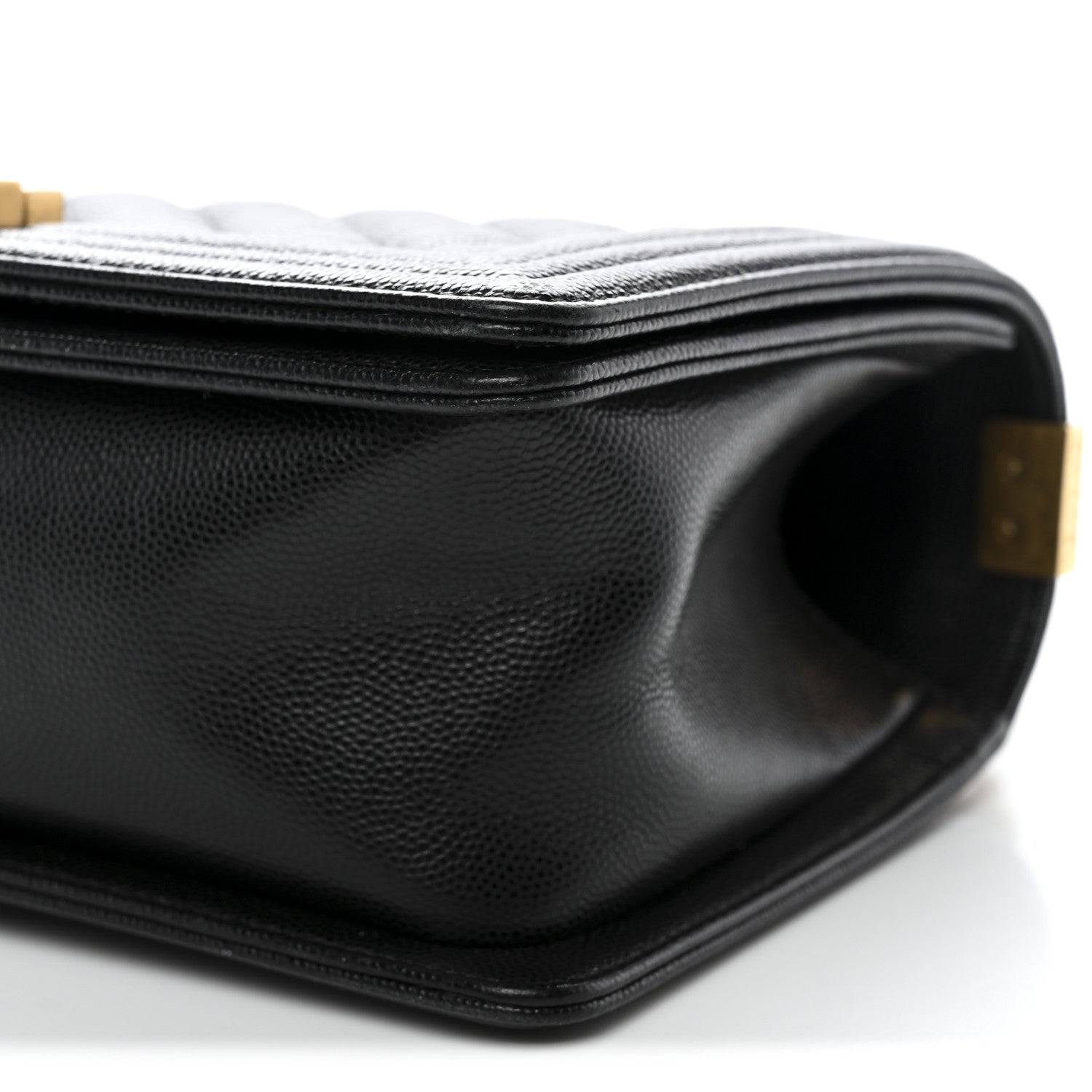 Chanel Caviar Quilted Medium Boy Flap Black 10 of 13