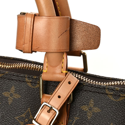Louis Vuitton Monogram Keepall Bandouliere 55 13 of 14