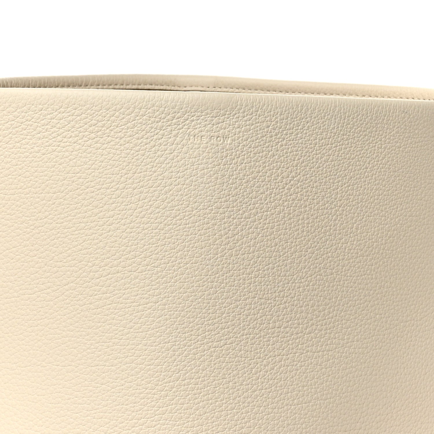 The Row Grained Calfskin Medium N/S Park Tote Ivory 7 of 9
